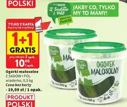 Intermarche Ogórki małosolne z sadów i pól oferta