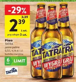 Intermarche Piwo tatra jasne pełne oferta