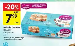 Intermarche Rolada lodowa Olala! cappuccino oferta
