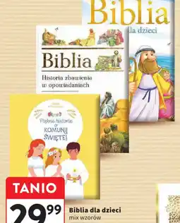 Intermarche Biblia dla dzieci mix wzorów komunia oferta