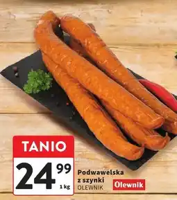Intermarche Kiełbasa podwawelska z szynki oferta