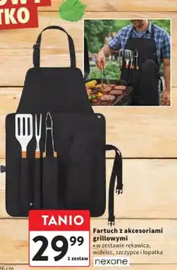 Intermarche Fartuch z akcesoriami grillowymi oferta