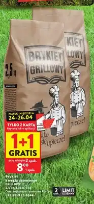 Intermarche Brykiet z węgla drzewnego grillowy oferta