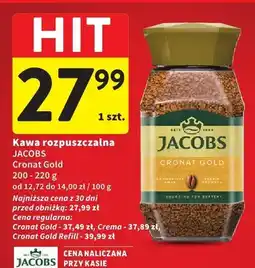 Intermarche Kawa rozpuszczalna Cronat Gold oferta