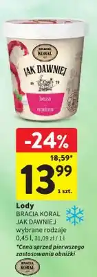 Intermarche Lody Bracia Koral Jak Dawniej oferta