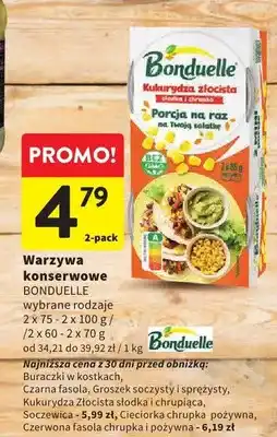 Intermarche Warzywa konserwowe Bonduelle oferta