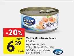 Intermarche Tuńczyk w kawałkach wybrane rodzaje oferta