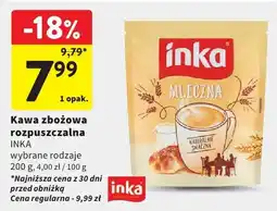 Intermarche Kawa zbożowa rozpuszczalna wybrane rodzaje oferta