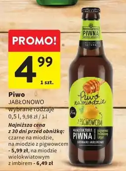 Intermarche Piwo jabłonowo wybrane rodzaje oferta
