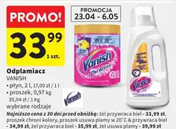 Intermarche Odplamiacz Vanish wybrane rodzaje oferta