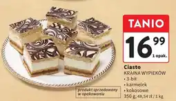 Intermarche Ciasto 3-bit karmel kokosowe oferta