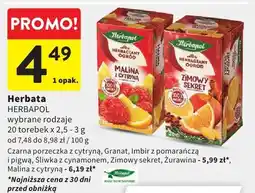 Intermarche Herbata wybrane rodzaje oferta