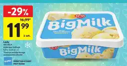 Intermarche Lody Big Milk wybrane rodzaje oferta