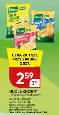 Chata Polska Nudle Knorr wybrany asortyment oferta