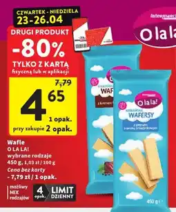 Intermarche Wafle O La La! oferta