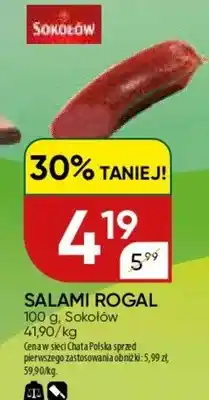 Chata Polska Salami rogal oferta
