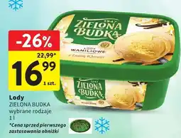 Intermarche Lody Zielona Budka waniliowe oferta