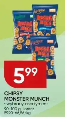 Chata Polska Chipsy Monster Munch wybrany asortyment oferta