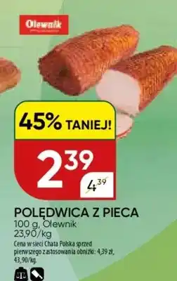 Chata Polska Polędwica z pieca oferta
