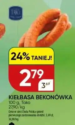 Chata Polska Kiełbasa bekonówka oferta