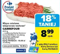 Carrefour Mięso mielone Carrefour oferta