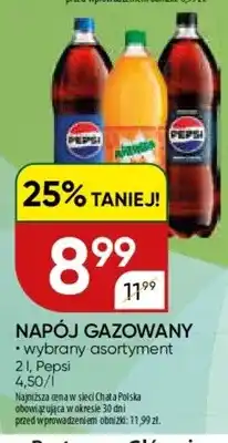 Chata Polska Napój gazowany wybrany asortyment oferta