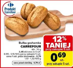 Carrefour Bułka Carrefour oferta