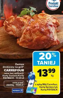 Carrefour Zestaw na grill Carrefour oferta