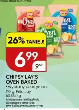 Chata Polska Chipsy lay's oven baked *wybrany asortyment oferta