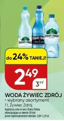Chata Polska Woda Żywiec Zdrój wybrany asortyment oferta