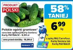Carrefour Ogórki Carrefour oferta