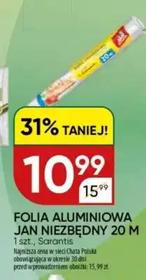 Chata Polska Folia aluminiowa Jan Niezbędny 20m oferta