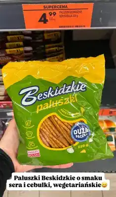 Biedronka Paluszki ser-cebula oferta