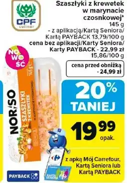 Carrefour Krewetki Norso oferta