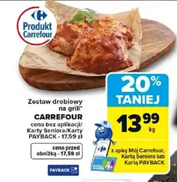 Carrefour Market Zestaw drobiowy Carrefour oferta