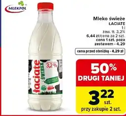 Carrefour Market Mleko Mlekpol oferta