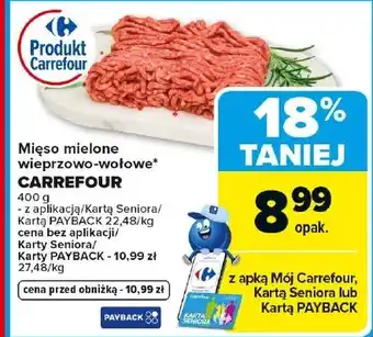 Carrefour Market Mięso mielone Carrefour oferta
