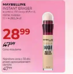 Jawa Drogerie Maybelline instant eraser korektor 00 oferta