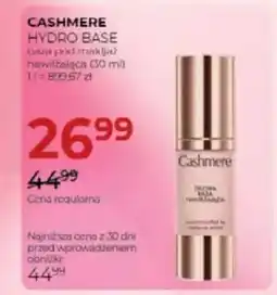 Jawa Drogerie Cashmere hydro base baza pod makijaż nawilżająca oferta