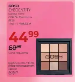 Jawa Drogerie Gosh evedentity paleta cieni oferta