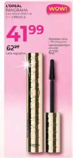 Jawa Drogerie L'oreal panorama tusz black oferta