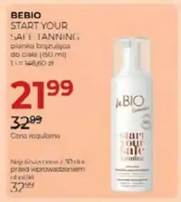 Jawa Drogerie Bebio start your safe tanning planka brązująca do ciała oferta