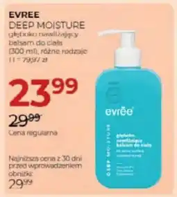 Jawa Drogerie Evree deep moisture głęboko nawilżający balsam do ciała oferta