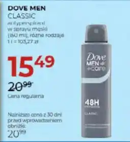 Jawa Drogerie Dove men classic antyperspirant w sprayu męski oferta