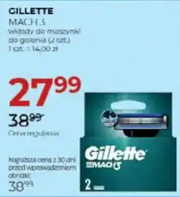 Jawa Drogerie Gillette mach 3 wkłady do maszynki do golenia oferta
