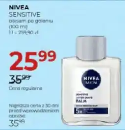 Jawa Drogerie Nivea sensitive baisam po goleniu oferta