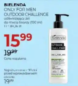 Jawa Drogerie Bielenda only for men outdoor challenge odświeżający żel do mycia twarzy oferta