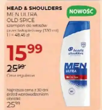 Head & shoulders men ultra old spice szampon do włosów