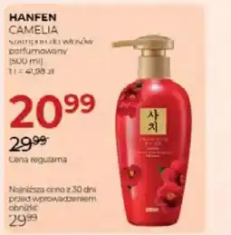 Jawa Drogerie Hanfen camelia szampon do włosów perfumowany oferta