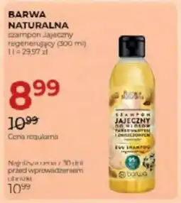 Jawa Drogerie Barwa naturalna szampon jajeczny regenerujący oferta